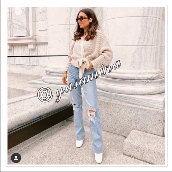 Last🔥Zara crop balloon sleeves bloggers fav - Picture 7 of 9